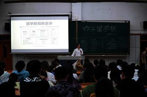 团学联招新宣讲介绍学工体系