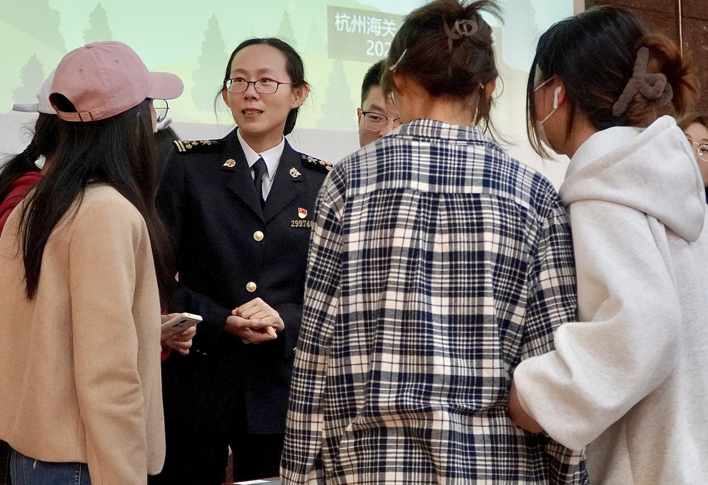 同学观察标本